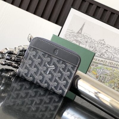 原單複刻GOYARD高雅德錢包 MATIGNON MINI 零錢包 灰色