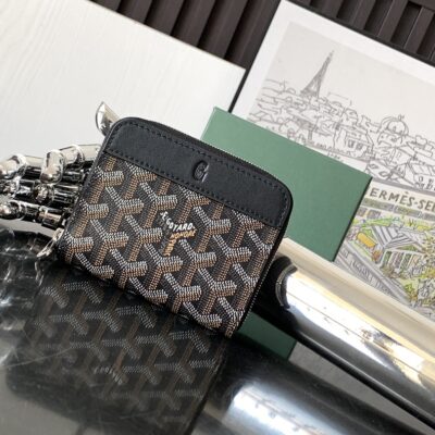 原單複刻GOYARD高雅德錢包 MATIGNON MINI 零錢包 黑色