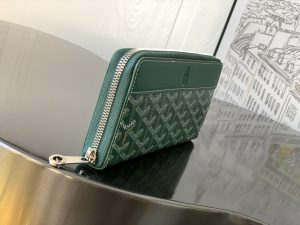 原單GOYARD高雅德錢包 MATIGNON 大號零錢包 緑色