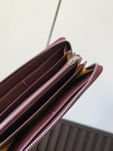 原單GOYARD高雅德錢包 MATIGNON 大號零錢包 酒紅
