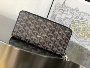 原單GOYARD高雅德錢包 MATIGNON 大號零錢包 黑色