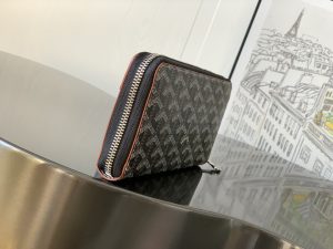 原單GOYARD高雅德錢包 MATIGNON 大號零錢包 黑棕