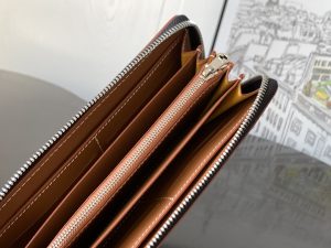 原單GOYARD高雅德錢包 MATIGNON 大號零錢包 黑棕