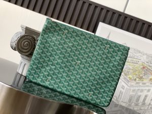 複刻GOYARD高雅德包包 SENAT大號手拿包 緑色