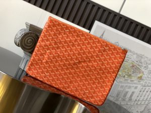 複刻GOYARD高雅德包包 SENAT大號手拿包 橙色