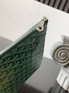 原單複刻GOYARD高雅德包包 SENAT中號手拿包 (MM) 緑色
