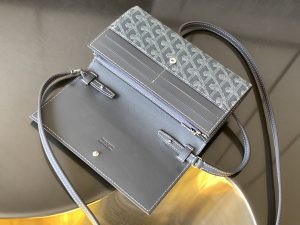 原單一比一GOYARD高雅德錢包 VARENNE 錢包單肩包 灰色