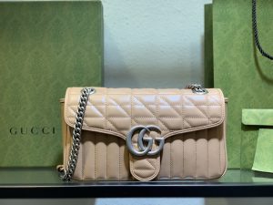 霸氣棕色443497 Gucci高仿精品包包 斜挎包