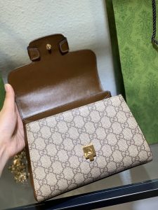 mini系列Gucci高仿包包手提包 白色
