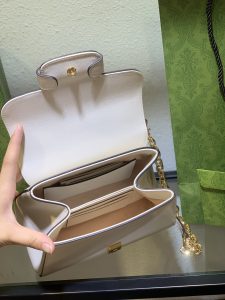 mini系列Gucci高仿包包手提包 白色 2024新品 批發零售店