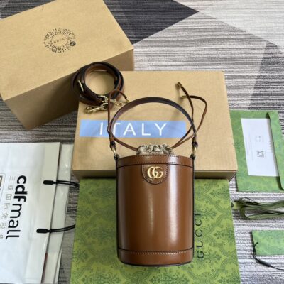 OPHIDIA Gucci mini水桶包 高仿包包 斜跨包 女