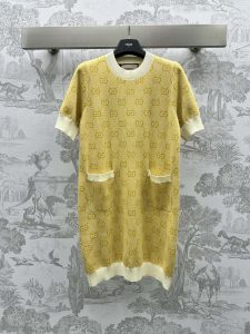Gucci精品A貨 柔軟舒適 古馳奢侈品連衣裙