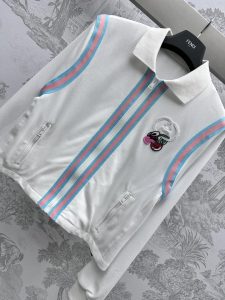 刺繡櫻桃休閒套裝 Gucci高仿服裝開衫衛衣