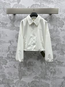 Gucci頂級一比一衣服刺繡外套白色