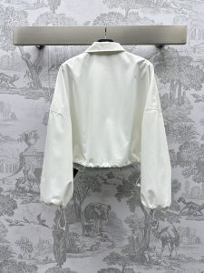 Gucci頂級一比一衣服刺繡外套白色