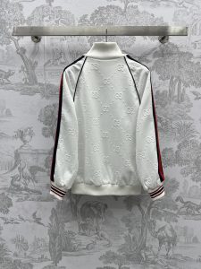 2024新品Gucci提花夾克套裝頂級高仿衣服