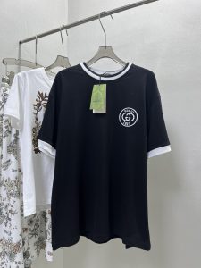 Gucci專櫃同步頂級高仿衣服情侶款短袖T恤