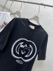 2024春夏新品情侶款短袖T恤Gucci一比一衣服