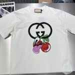 Gucci2024新品原單短袖T恤 女款 櫻桃 T恤