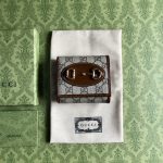 Supreme頂級帆布製作2024A貨古馳Gucci錢包零錢包 621891
