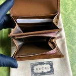 Supreme頂級帆布製作2024A貨古馳Gucci錢包零錢包 621891