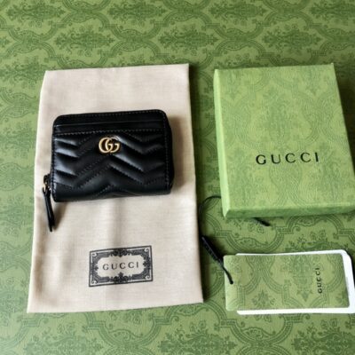 71772Gucci Aria 系列 頂級原廠皮 一比一復刻銀包零錢包