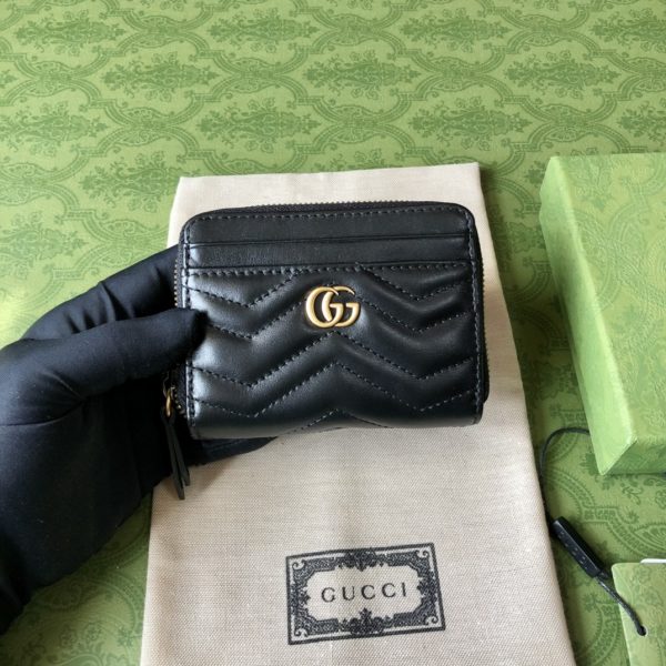 71772Gucci Aria 系列 頂級原廠皮 一比一復刻銀包零錢包