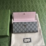 可愛的粉色 新款Ophidia系列 GucciA貨長款錢包