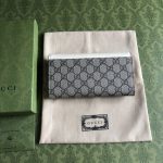 頂級高仿Gucci新款Ophidia系列長款銀包 錢包 女款