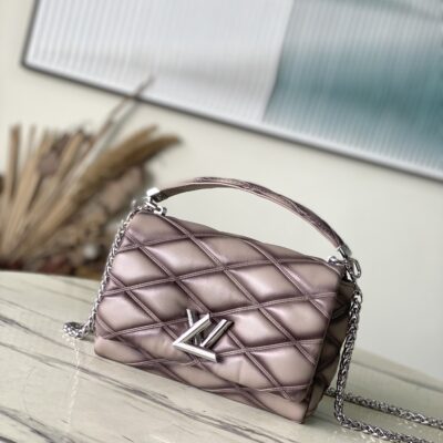 M23045 Louis Vuitton 原單一比一復刻包包 銀灰色