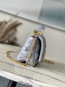 M25107 LV復刻一比一精品包包手提包 斜挎包 銀色