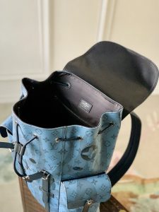 M22636 藍色 LV 頂級復刻 雙肩包 背包