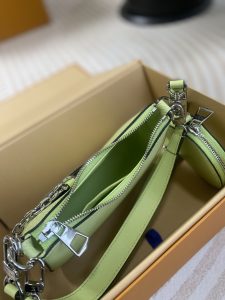 MARELLINI M22651 LV頂級原單包包綠色手袋