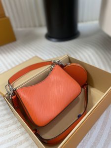 MARELLINI M22736 LV頂級A貨包包真皮手袋 橙色