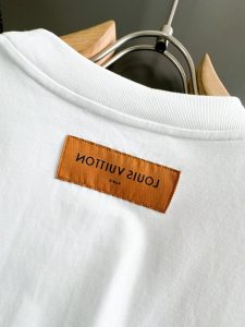 頂級原單LV衣服 新品純棉短袖T恤 Monogram圖案