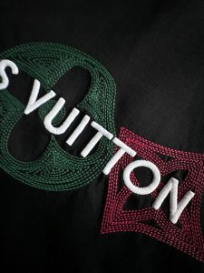 2024新品 LV原單衣服 重工打造 刺繡純棉T恤男裝