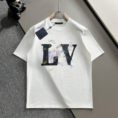 精美印花Louis Vuitton一比一復刻衣服純棉短袖T恤