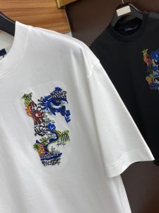 Louis Vuitton高仿衣服2024新品短袖T恤男裝