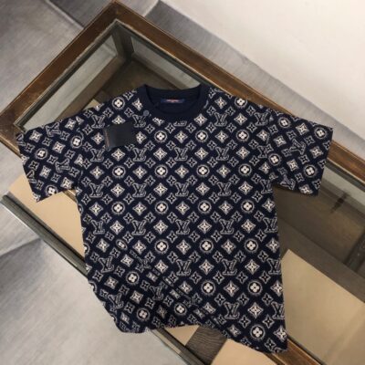 Louis vuitton/LV 1:1原單純棉短袖T恤 定制面料 可批發零售