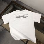 上身好看 純棉修身LV高仿衣服短袖T恤白色