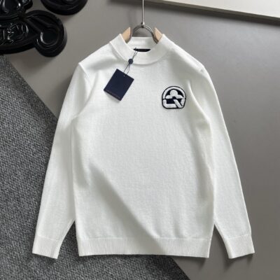 lv高仿精品衣服羊毛混紡高領毛衣