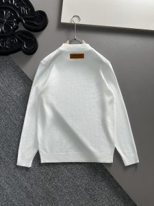 羊毛混紡LV原單衣服套頭毛衣薄款