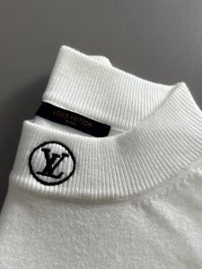 羊毛混紡LV原單衣服套頭毛衣薄款