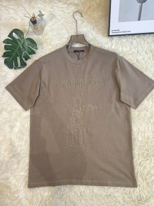 2024春夏新品 純棉定制專櫃同步圓領短袖T恤