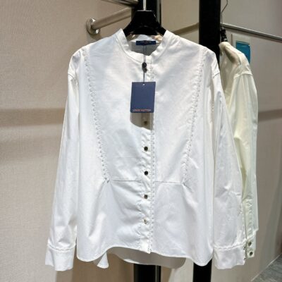 高端復刻A貨LV服裝長袖襯衣女款