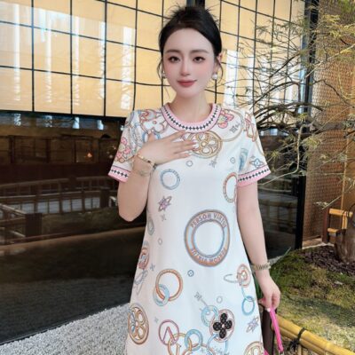 春夏新品 LV新款高仿連衣裙女款裙子