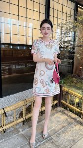 春夏新品 LV新款高仿連衣裙女款裙子