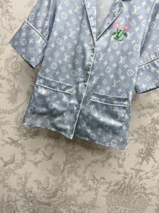 頂級高仿奢侈品LV原單睡衣套裝居家服