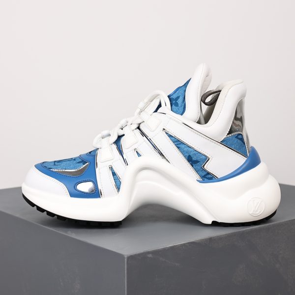 清晰藍色Louis Vuitton Archlight Sneakers 精品一比一老爹鞋