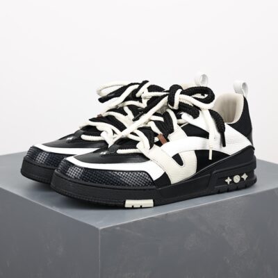 頂級原單LV男女同款面包鞋子Louis Vuitton Skate 1854 Low Sneaker